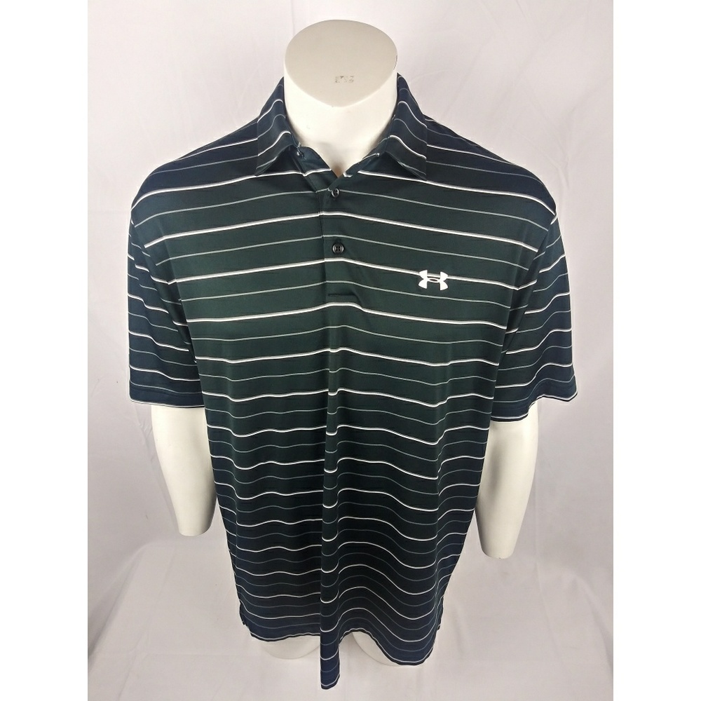 Under Armour Mens ColdBlack Polo Shirt XL